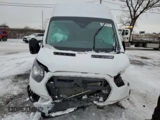 2023 Ford Transit Cargo with VIN 1FTBR2X84PKB44056, listed as a Copart auction lot 40418174 with Not Provided miles and Salvage Title. Bid and sale history available at DreamBid. Image 5.