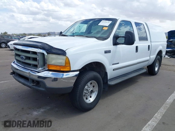 2000 Ford F-250 XL with VIN 1FTNW21F1YEB77397, listed as a IAAI auction lot 41934134 with 344,782 mi miles and . Bid and sale history available at DreamBid. Image 2.