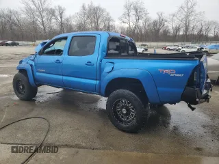 2007 Toyota Tacoma with VIN 5TELU42N87Z381933, listed as a Copart auction lot 45102465 with 140,696 mi miles and Salvage Title. Bid and sale history available at DreamBid. Image 2.