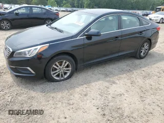 2016 Hyundai Sonata SE with VIN 5NPE24AF0GH380593, listed as a Copart auction lot 56898445 with 196,839 mi miles and Salvage title. Bid and sale history available at DreamBid. Image 1.