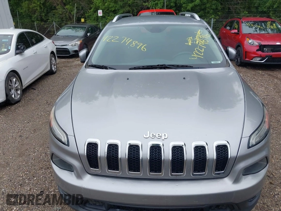 2014 Jeep Cherokee Latitude z VIN 1C4PJLCB3EW101628, wystawiony jako IAAI lot #42274896 z przebiegiem 174 624 mil mil oraz . Historia ofert i sprzedaży dostępna na DreamBid. Obrazek 6.
