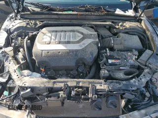 2016 Acura RLX Tech Pkg with VIN JH4KC1F58GC001638, listed as a Copart auction lot 55614355 with 66,701 mi miles and Salvage Title. Bid and sale history available at carsss.com. Image 11.