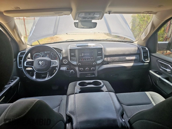 2020 Ram 1500 Lone Star with VIN 1C6RREFT3LN117968, listed as a Copart auction lot 64258905 with 62,826 mi miles and Clean title. Bid and sale history available at DreamBid. Image 9.