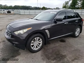 2011 Infiniti FX35 with VIN JN8AS1MW1BM734987, listed as a Copart auction lot 72834104 with 87,552 mi miles and Salvage Title. Bid and sale history available at carsss.com. Image 1.