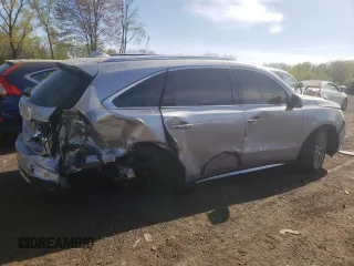 2017 Acura MDX Technology with VIN 5FRYD4H53HB034816, listed as a Copart auction lot 55026525 with 212,102 mi miles and Salvage Title. Bid and sale history available at DreamBid. Image 3.