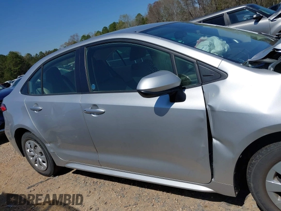 2020 Toyota Corolla L with VIN JTDDPRAE1LJ008277, listed as a IAAI auction lot 41874417 with 24,419 mi miles. Bid and sale history available at carsss.com. Image 13.
