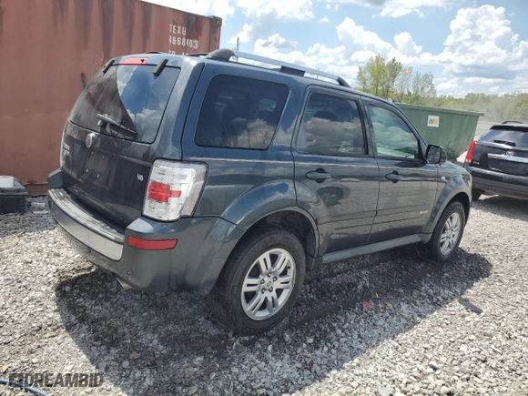 2008 Mercury Mariner Premier with VIN 4M2CU87108KJ47735, listed as a Copart auction lot 69674114 with 186,905 mi miles and Salvage Title. Bid and sale history available at carsss.com. Image 3.