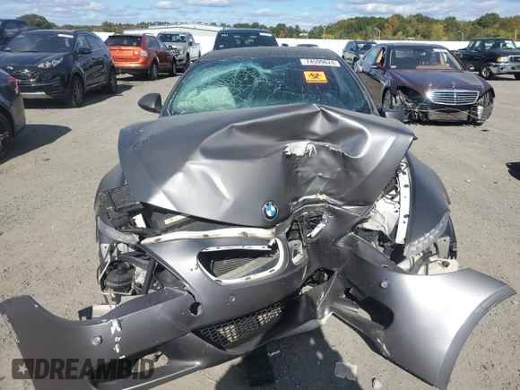 2009 BMW 6 Series M6 with VIN WBSEH93559CY25031, listed as a Copart auction lot 74599624 with 0 mi miles and Clean Title. Bid and sale history available at carsss.com. Image 5.