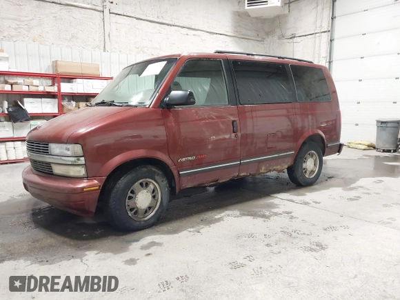 1998 Chevrolet Astro with VIN 1GNEL19W3WB115660, listed as a IAAI auction lot 42141028 with 95,538 mi miles. Bid and sale history available at carsss.com. Image 17.