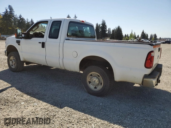 2008 Ford F-250 XL with VIN 1FTSX21538EC93823, listed as a Copart auction lot 55140655 with 341,550 mi miles and Salvage title. Bid and sale history available at DreamBid. Image 2.