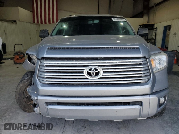 2017 Toyota Tundra Platinum with VIN 5TFAW5F10HX642253, listed as a Copart auction lot 88500185 with 201,722 mi miles and Salvage title. Bid and sale history available at DreamBid. Image 5.