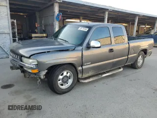 2002 Chevrolet Silverado 1500 LT with VIN 2GCEC19T321290788, listed as a Copart auction lot 89179765 with 165,010 mi miles and Salvage Title. Bid and sale history available at DreamBid. Image 1.