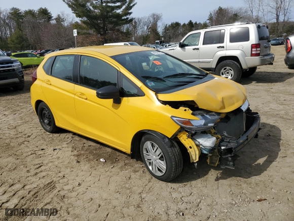 2018 Honda Fit LX with VIN 3HGGK5H46JM727950, listed as a Copart auction lot 47625215 with 0 mi miles and Salvage Title. Bid and sale history available at carsss.com. Image 4.