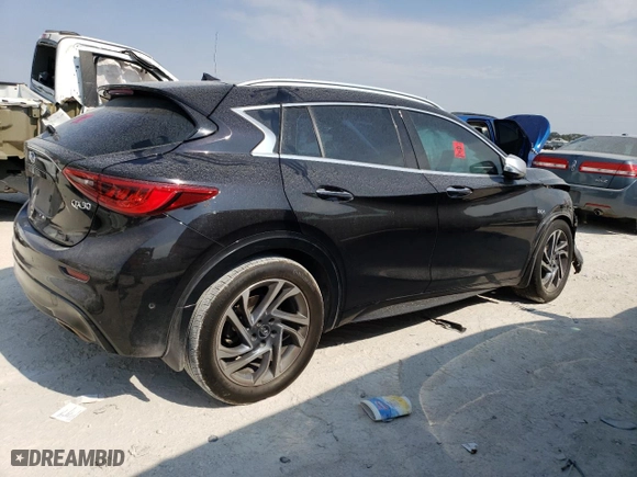 2018 Infiniti QX30 ESSENTIAL with VIN SJKCH5CP9JA041019, listed as a Copart auction lot 67820763 with 66,601 mi miles. Bid and sale history available at carsss.com. Image 3.
