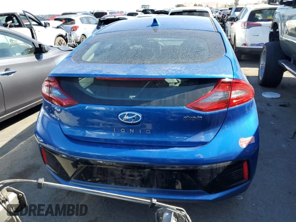 2018 Hyundai Ioniq Limited with VIN KMHC75LD9JU090355, listed as a Copart auction lot 71735373 with Not provided miles and . Bid and sale history available at DreamBid. Image 6.