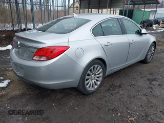 2011 Buick Regal CXL RL2 with VIN W04GP5EC4B1008636, listed as a IAAI auction lot 41362854 with 93,109 mi miles. Bid and sale history available at carsss.com. Image 4.