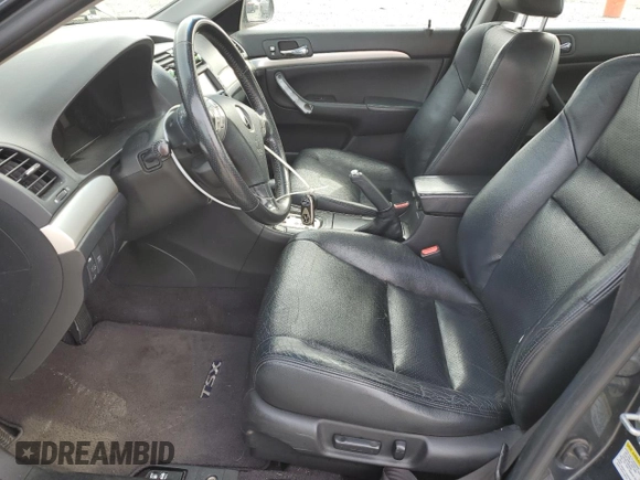 2004 Acura TSX w/Navigation with VIN JH4CL96944C038221, listed as a Copart auction lot 52618785 with 240,947 mi miles and Salvage Title. Bid and sale history available at carsss.com. Image 7.