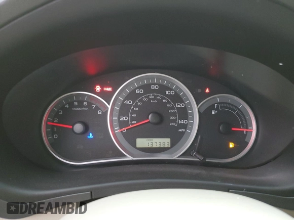 2008 Subaru Impreza Outback Special Sports with VIN JF1GH63628G827081, listed as a Copart auction lot 49623125 with 137,383 mi miles and Salvage title. Bid and sale history available at DreamBid. Image 9.
