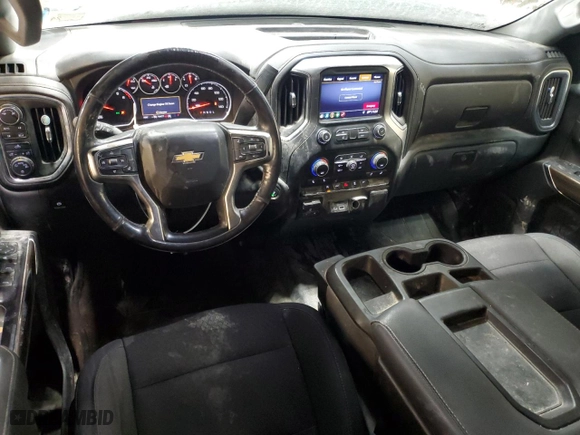 2019 Chevrolet Silverado 1500 LT with VIN 1GCRYDED9KZ217984, listed as a Copart auction lot 42634905 with 96,471 mi miles and Salvage Title. Bid and sale history available at carsss.com. Image 8.