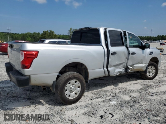 2020 Nissan Titan SV z VIN 1N6AA1FA3LN511567, wystawiony jako Copart lot #54921955 z przebiegiem 74 002 mil mil oraz Szkoda całkowita • Salvage title. Historia ofert i sprzedaży dostępna na DreamBid. Obrazek 3.