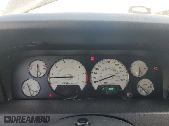2002 Jeep Grand Cherokee Limited with VIN 1J8GW58NX2C158544, listed as a Copart auction lot 54937665 with 259,089 mi miles and Salvage title. Bid and sale history available at DreamBid. Image 9.