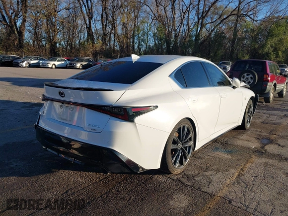 2021 Lexus IS 350 F Sport z VIN JTHGZ1E2XM5021384, wystawiony jako IAAI lot #40805229 z przebiegiem 52 644 mil mil oraz . Historia ofert i sprzedaży dostępna na DreamBid. Obrazek 4.
