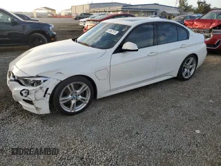 2016 BMW 3 Series 330e iPerformance with VIN WBA8E1C51GK479767, listed as a Copart auction lot 41467315 with 109,328 mi miles and Salvage Title. Bid and sale history available at carsss.com. Image 1.