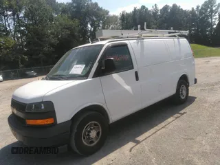2019 Chevrolet Express Cargo with VIN 1GCWGAFPXK1240332, listed as a IAAI auction lot 42846352 with 99,506 mi miles and . Bid and sale history available at DreamBid. Image 17.