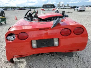 2002 Chevrolet Corvette with VIN 1G1YY22G325123372, listed as a Copart auction lot 68719554 with 0 mi miles and Salvage Title. Bid and sale history available at carsss.com. Image 6.