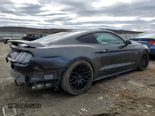 2019 Ford Mustang GT with VIN 1FA6P8CF5K5167812, listed as a Copart auction lot 47606065 with 49,386 mi miles and Salvage Title. Bid and sale history available at DreamBid. Image 3.