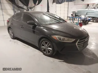 2018 Hyundai Elantra Value Edition with VIN KMHD84LF9JU545086, listed as a IAAI auction lot 41623845 with 128,973 mi miles. Bid and sale history available at carsss.com. Image 1.
