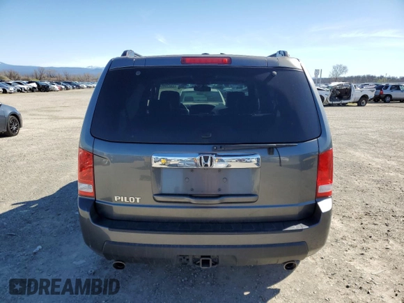 2011 Honda Pilot EX-L with VIN 5FNYF3H67BB030564, listed as a Copart auction lot 46863995 with 204,027 mi miles and Salvage Title. Bid and sale history available at carsss.com. Image 6.