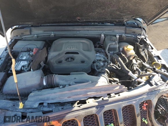 2021 Jeep Wrangler Sport S with VIN 1C4GJXAN1MW665247, listed as a Copart auction lot 84696044 with 71,693 mi miles and Salvage Title. Bid and sale history available at DreamBid. Image 11.