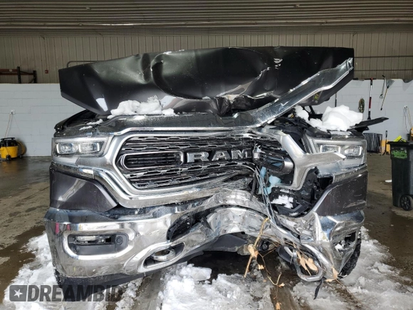 2020 Ram 1500 Limited with VIN 1C6SRFHT5LN138499, listed as a Copart auction lot 44197805 with 92,257 mi miles and Salvage Title. Bid and sale history available at carsss.com. Image 5.