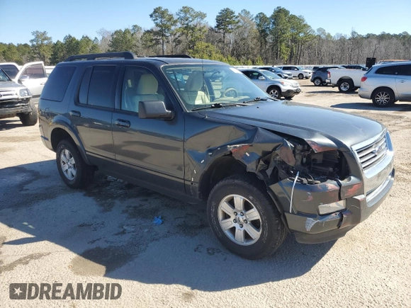 2010 Ford Explorer XLT with VIN 1FMEU6DEXAUA47318, listed as a Copart auction lot 46247385 with 136,008 mi miles and Salvage Title. Bid and sale history available at carsss.com. Image 4.