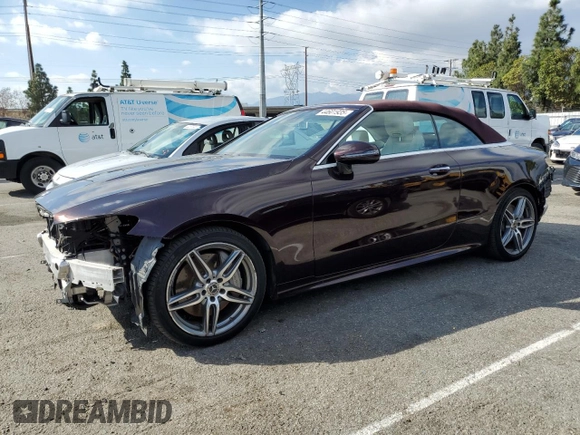 2019 Mercedes-Benz E-Class E 450 with VIN WDD1K6HB5KF078268, listed as a Copart auction lot 44601935 with 74,004 mi miles and Salvage Title. Bid and sale history available at carsss.com. Image 1.
