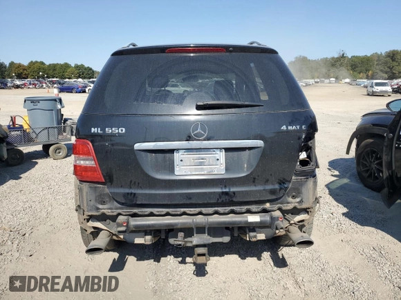 2010 Mercedes-Benz M 550 with VIN 4JGBB7CB3AA609003, listed as a Copart auction lot 75758754 with 156,166 mi miles and Clean Title. Bid and sale history available at DreamBid. Image 6.