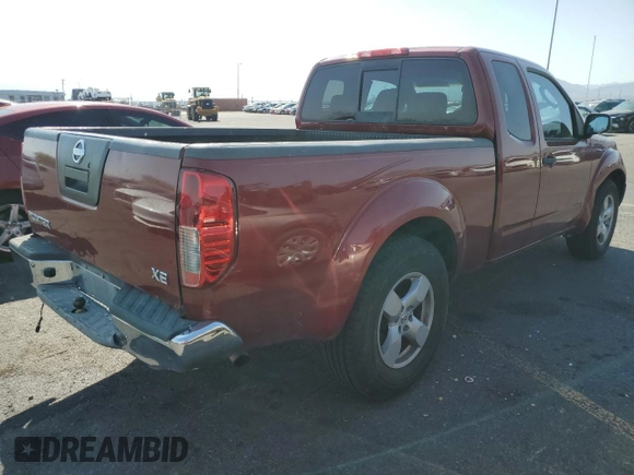 2006 Nissan Frontier XE with VIN 1N6BD06T76C453552, listed as a Copart auction lot 62901325 with 180,576 mi miles and Salvage title. Bid and sale history available at DreamBid. Image 3.