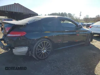 2018 Mercedes-Benz C 300 with VIN WDDWJ4JB8JF683150, listed as a Copart auction lot 41636025 with 98,227 mi miles and Salvage Title. Bid and sale history available at carsss.com. Image 3.