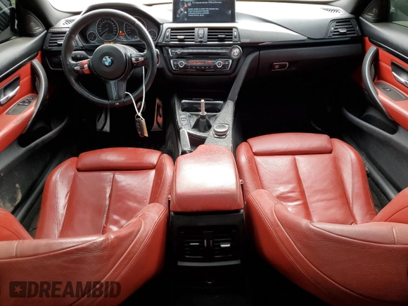 2014 BMW 4 Series 435i xDrive with VIN WBA3R5C57EF784623, listed as a Copart auction lot 58394765 with 206,251 mi miles and Clean title. Bid and sale history available at DreamBid. Image 8.