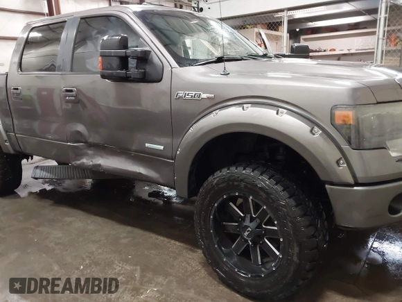 2014 Ford F-150 XL with VIN 1FTFW1ET8EFC55842, listed as a IAAI auction lot 42108858 with 190,601 mi miles. Bid and sale history available at carsss.com. Image 6.
