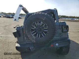 2019 Jeep Wrangler Unlimited Sahara with VIN 1C4HJXEG7KW573265, listed as a Copart auction lot 42683745 with 63,393 mi miles and Salvage title. Bid and sale history available at DreamBid. Image 6.