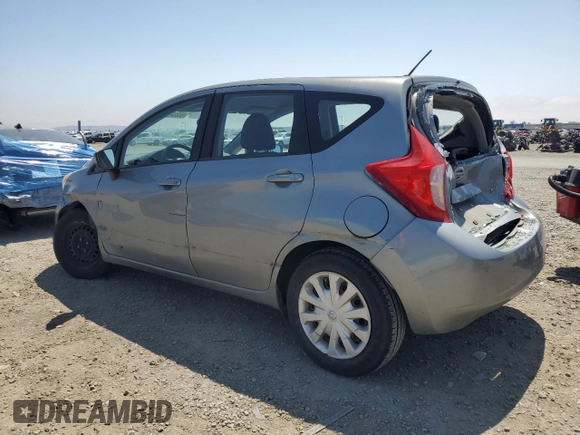 2015 Nissan Note SR with VIN 3N1CE2CP9FL418008, listed as a Copart auction lot 60336955 with 104,190 mi miles and Salvage title. Bid and sale history available at DreamBid. Image 2.