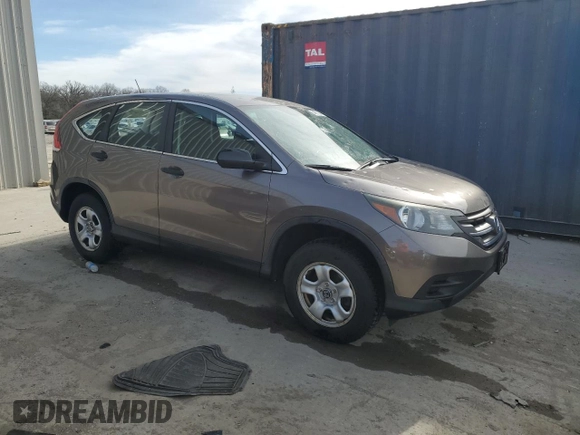 2014 Honda CR-V LX with VIN 5J6RM4H36EL008587, listed as a Copart auction lot 54891345 with 126,253 mi miles and Clean Title. Bid and sale history available at carsss.com. Image 4.