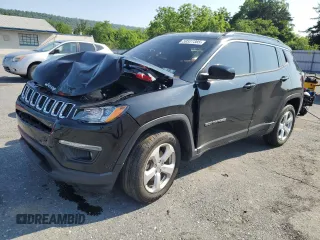 2019 Jeep Compass Altitude with VIN 3C4NJDBB2KT678537, listed as a Copart auction lot 59527385 with 51,418 mi miles and Salvage title. Bid and sale history available at DreamBid. Image 1.