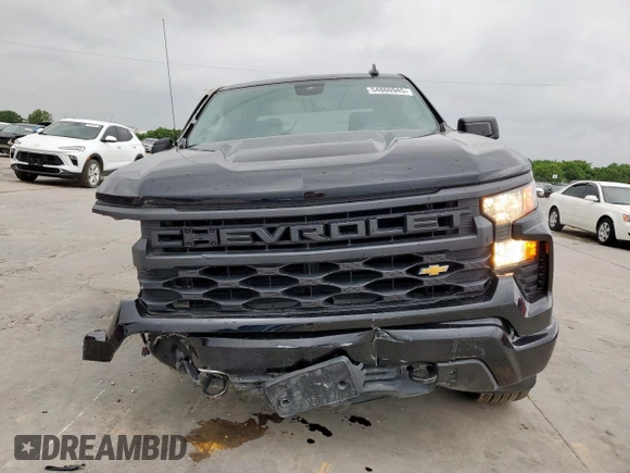 2024 Chevrolet Silverado 1500 Custom with VIN 1GCPDBEK1RZ116972, listed as a Copart auction lot 54860945 with 2,841 mi miles and Salvage Title. Bid and sale history available at DreamBid. Image 5.