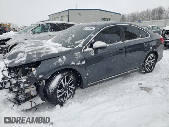 2019 Subaru Legacy Sport with VIN 4S3BNAR66K3021248, listed as a Copart auction lot 45027365 with 0 mi miles and Clean Title. Bid and sale history available at carsss.com. Image 1.