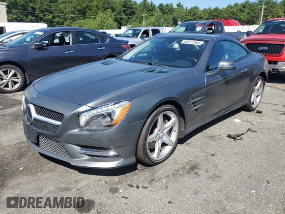 2015 Mercedes-Benz SL SL 400 z VIN WDDJK6FA7FF033042, wystawiony jako Copart lot #68822064 z przebiegiem Nie podano mil oraz Nie do naprawy • Non repairable. Historia ofert i sprzedaży dostępna na DreamBid. Obrazek 1.