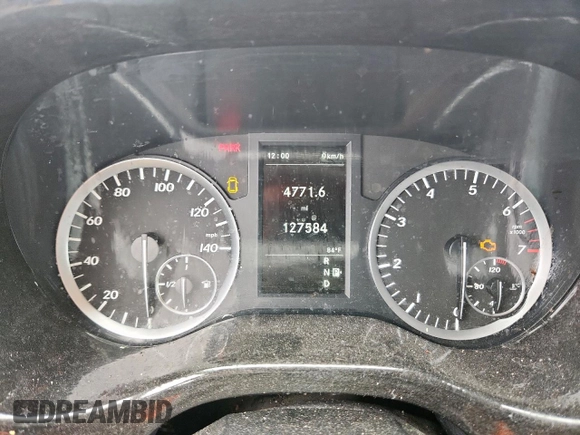 2019 Mercedes-Benz Metris Passenger with VIN WD4PG2EE3K3545093, listed as a Copart auction lot 63640845 with 127,584 mi miles and Clean title. Bid and sale history available at DreamBid. Image 9.