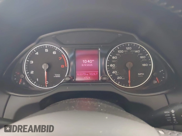 2012 Audi Q5 Premium Plus with VIN WA1LFAFP1CA118797, listed as a IAAI auction lot 42421201 with 103,079 mi miles and . Bid and sale history available at DreamBid. Image 7.